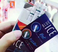 外烟一条都是透明塑料包装｜买卡